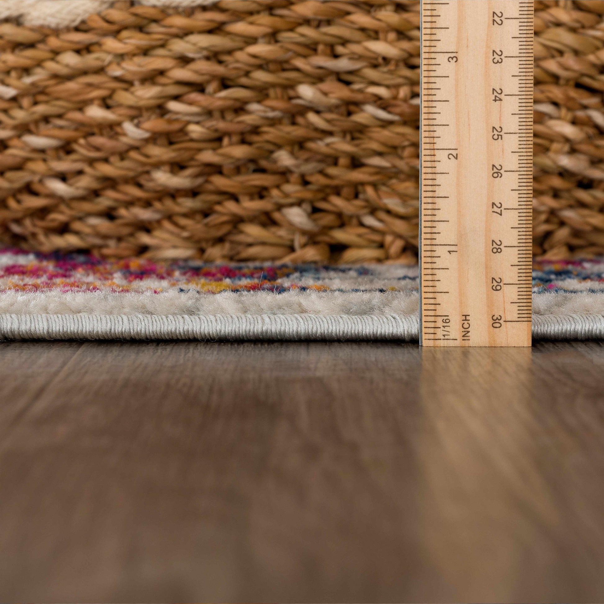 Istanbul Vintage Orange Area Carpet